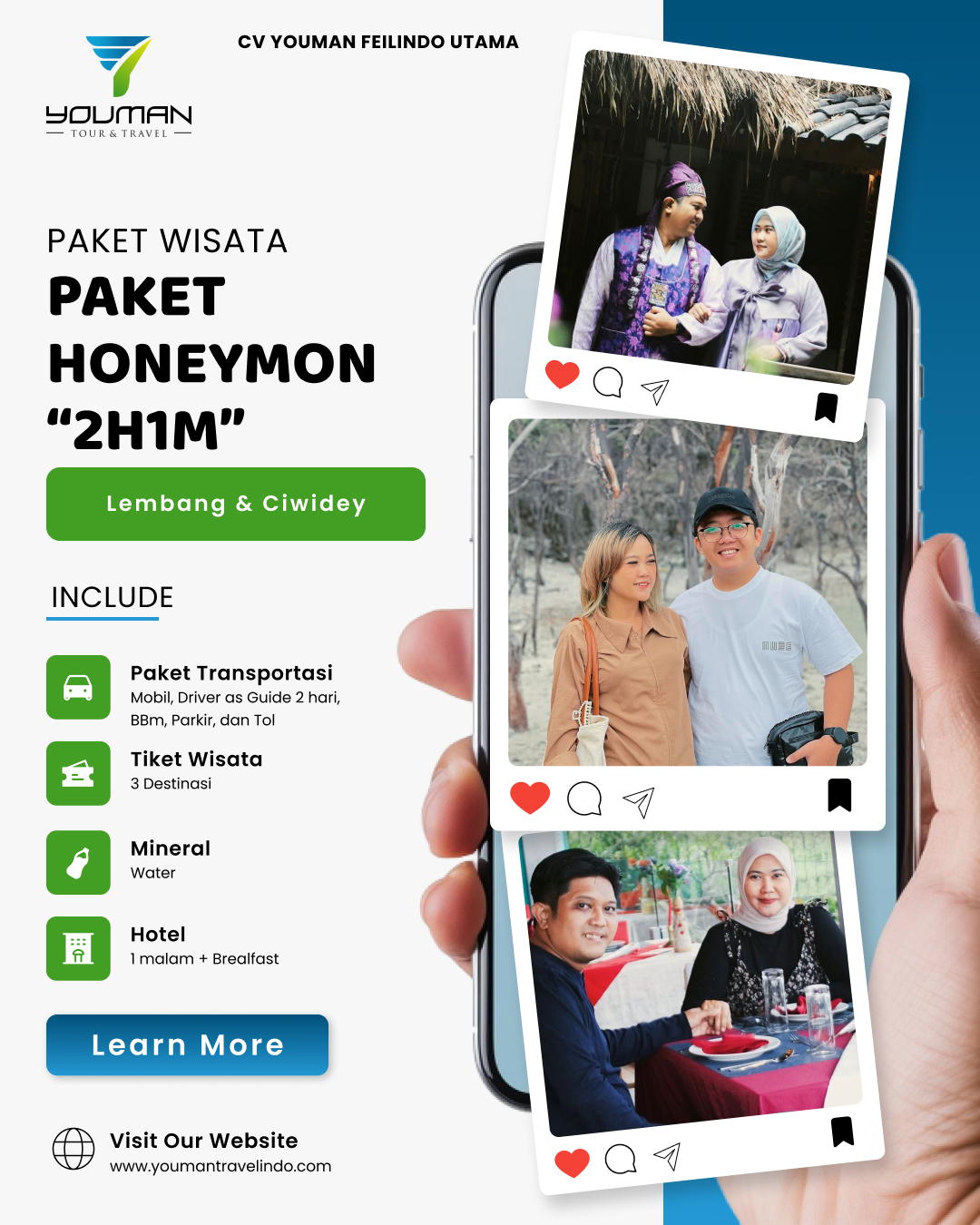 Paket Honeymon 2H1M