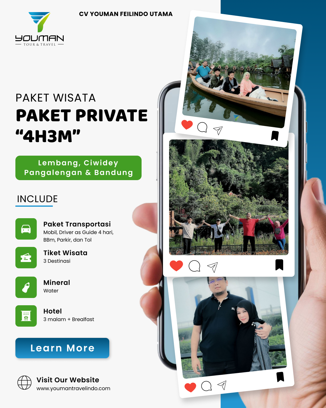 paket private 4H3M